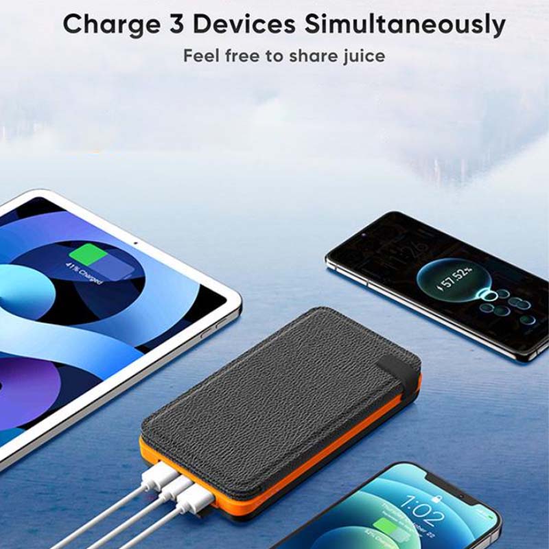 PowerFold | Tragbare faltbare wasserdichte Solar-Powerbank