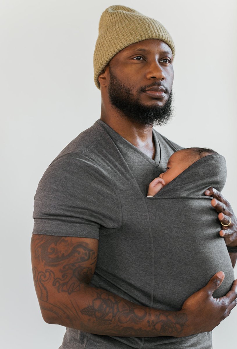 Premium Baby T-Shirt Träger - Erleben Sie Stil und Komfort mit dem Premium Baby Trage-Shirt