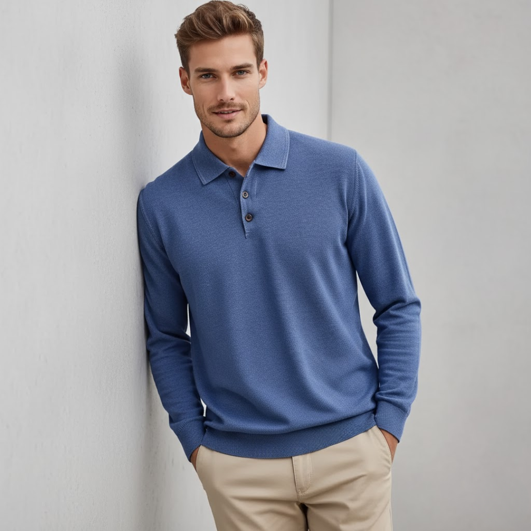 Kaschmir Poloshirt – Eleganz in Reinform